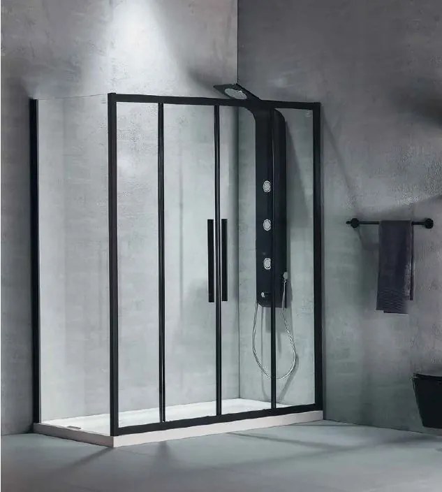 Συρόμενη πόρτα ντουζιέρας Devon Flow Slider II-157 - 161-Mauro