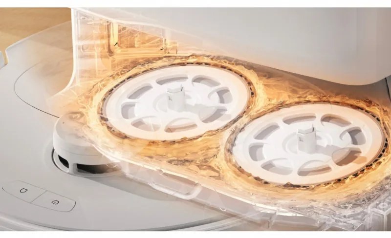 Ρομποτική ηλεκτρική σκούπα Roborock Q Revo Max V, 7000Pa, 180 λεπτά, 300 m2, Στεγνό/Μικρό, Wi-Fi, PreciSense® LiDAR + Reactive AI, Φωνητικός βοηθός, Λευκό