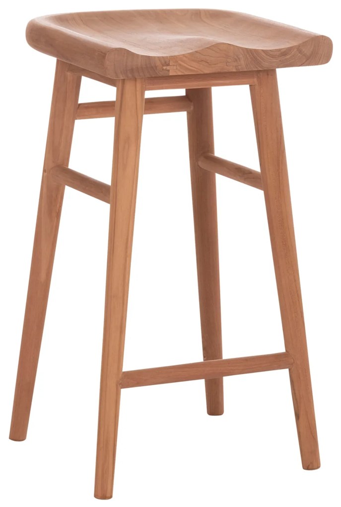 ΣΚΑΜΠΟ ΜΠΑΡ BOLMAR HM18108 ΞΥΛΟ ΤΕΑΚ ΣΕ ΦΥΣΙΚΟ 40.5x44x74Υεκ.