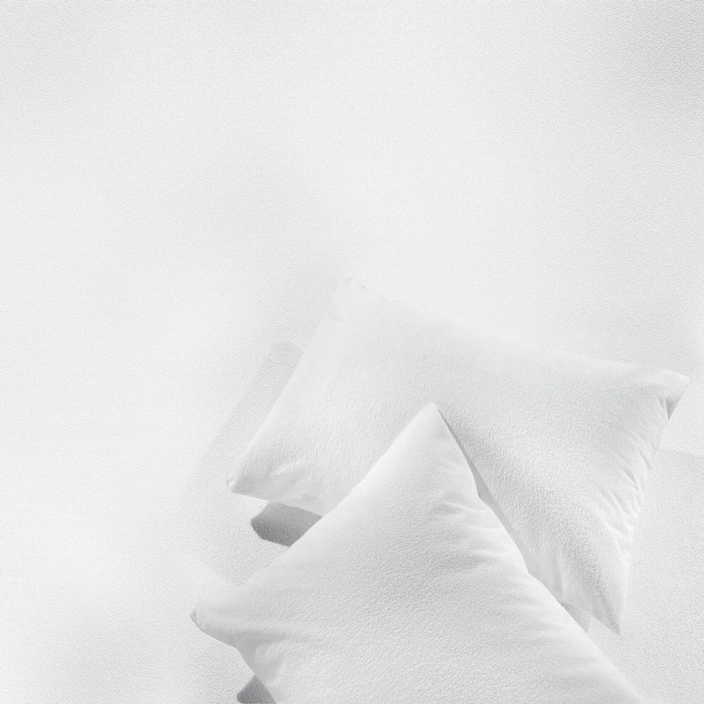 Επίστρωμα Abbraccio - Terry White Nima Ημίδιπλο 100x230cm Cotton-Polyester