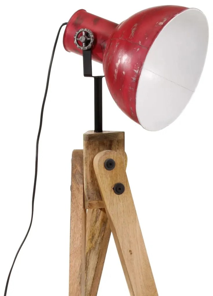 Φωτιστικό Δαπέδου 25 W Αντικέ Κόκκινο 45x45x120 εκ. Ε27 - Κόκκινο