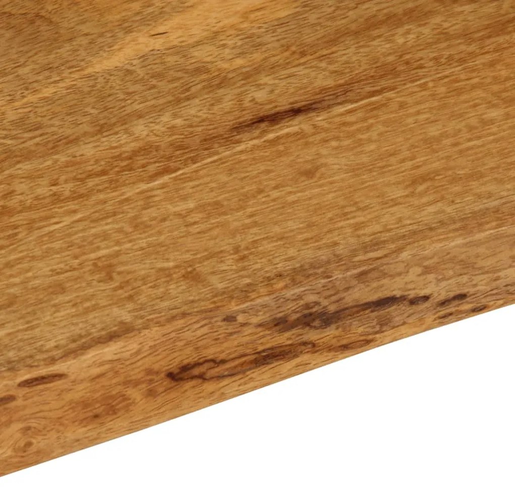 vidaXL Επιφάνεια Τραπεζιού 50x40x2,5 εκ. Live Edge Μασίφ Ξύλο Μάνγκο