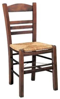 ΣΙΦΝΟΣ Καρέκλα Εμποτισμός Καρυδί 41x45x88cm Ρ969,Ε2