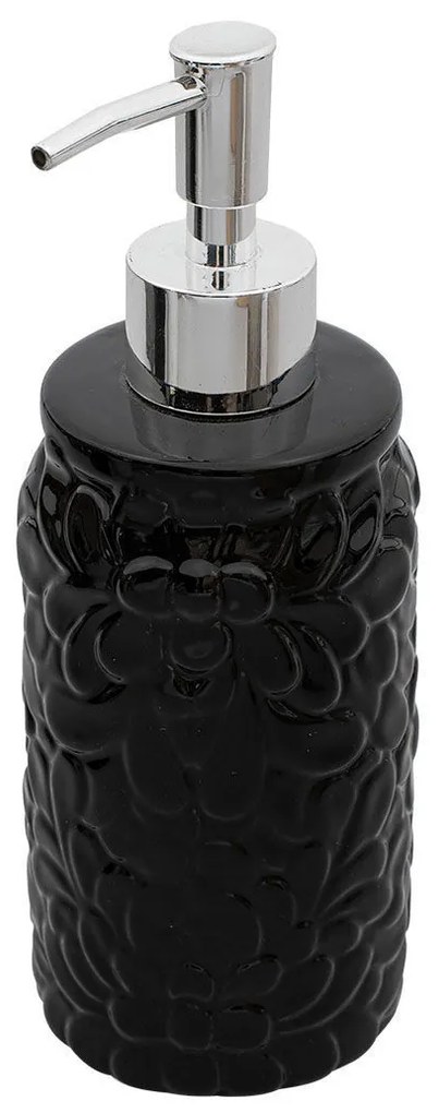 Ντισπένσερ Δολομίτης Μαύρο 7,3x7,3x19,5εκ.-360ml Dolomite Estia 02-11536