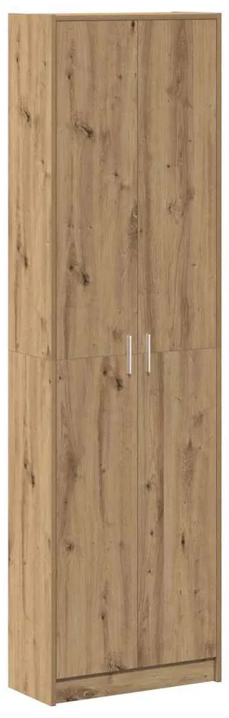 vidaXL Ντουλάπι artisan δρυς 55 x 25 x 189 εκ. Επεξεργασμένο ξύλο