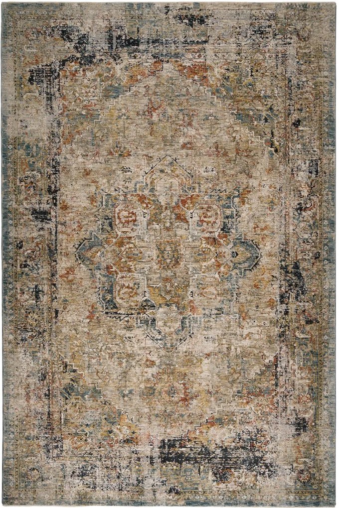 Χαλί Naf Naf Vittoria 670A Beige-Multi Βιοκαρπέτ 160X230cm