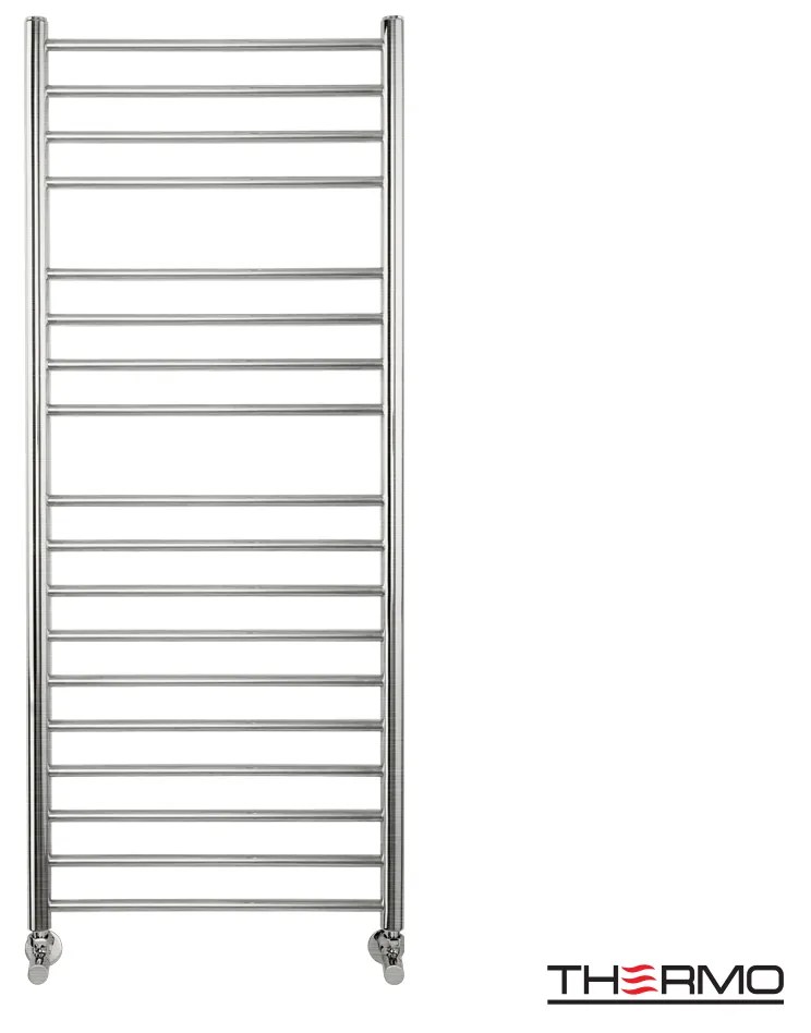 Thermo Bellavia Θερμαινόμενη πετσετοκρεμάστρα 120x50cm Inox Brushed ΔΕΝ ΠΕΡΙΛΑΜΒΑΝΤΟΝΤΑΙ ΔΙΑΚΟΠΤΕΣ & ΑΝΤΙΣΤΑΣΕΙΣ