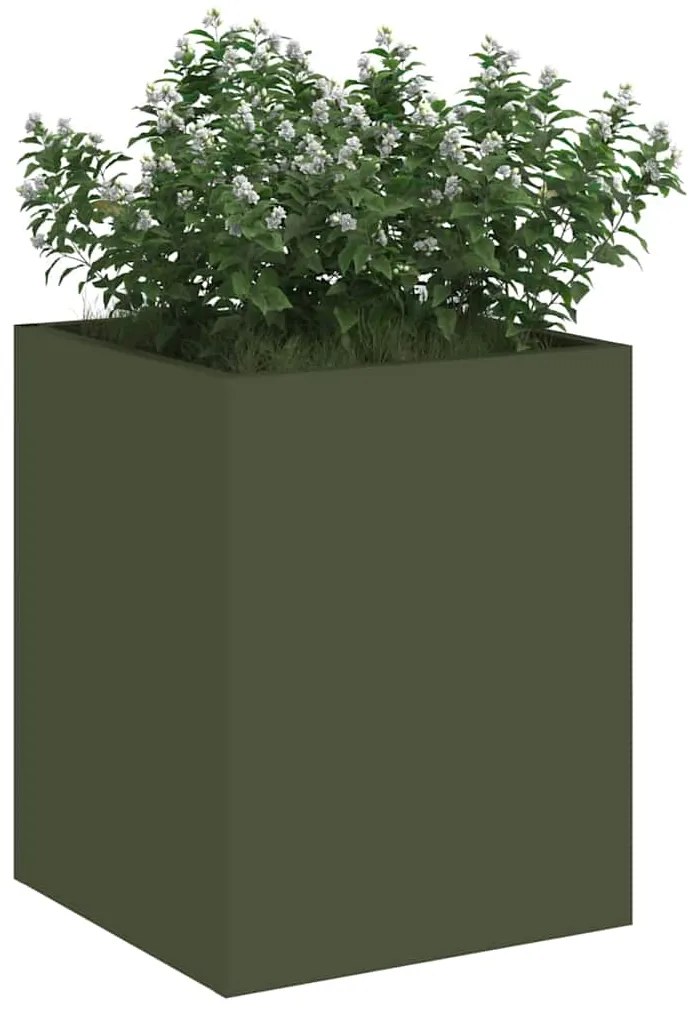 vidaXL Γλάστρα Κήπου Ελιά Πράσινη 32 x 32 x 40 εκ.