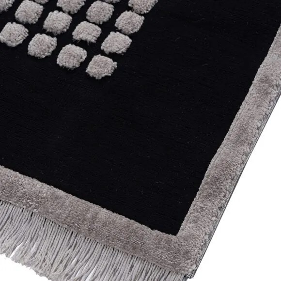 Beauty Home Χαλί Noir Art 9437 200x290 Black Μαύρο