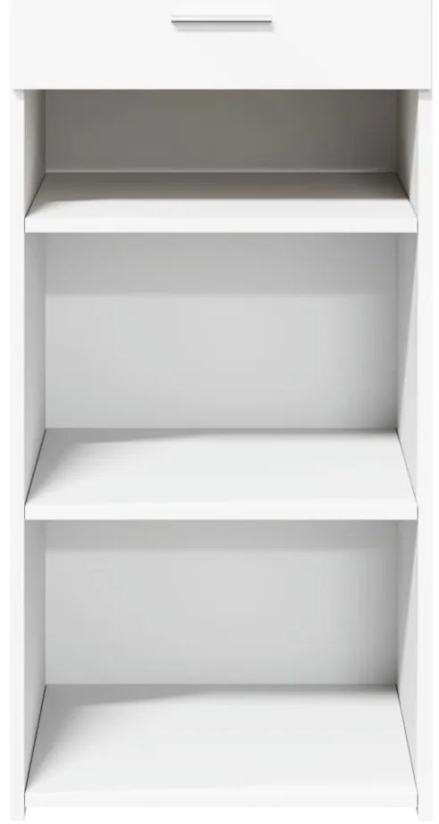 vidaXL Συρταριέρα Λευκή 45x42,5x93 εκ. από Επεξεργασμένο Ξύλο