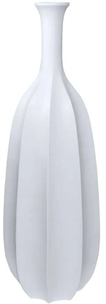 Βάζο 06-00-94718 Φ42x120cm White Marhome Fiberglass
