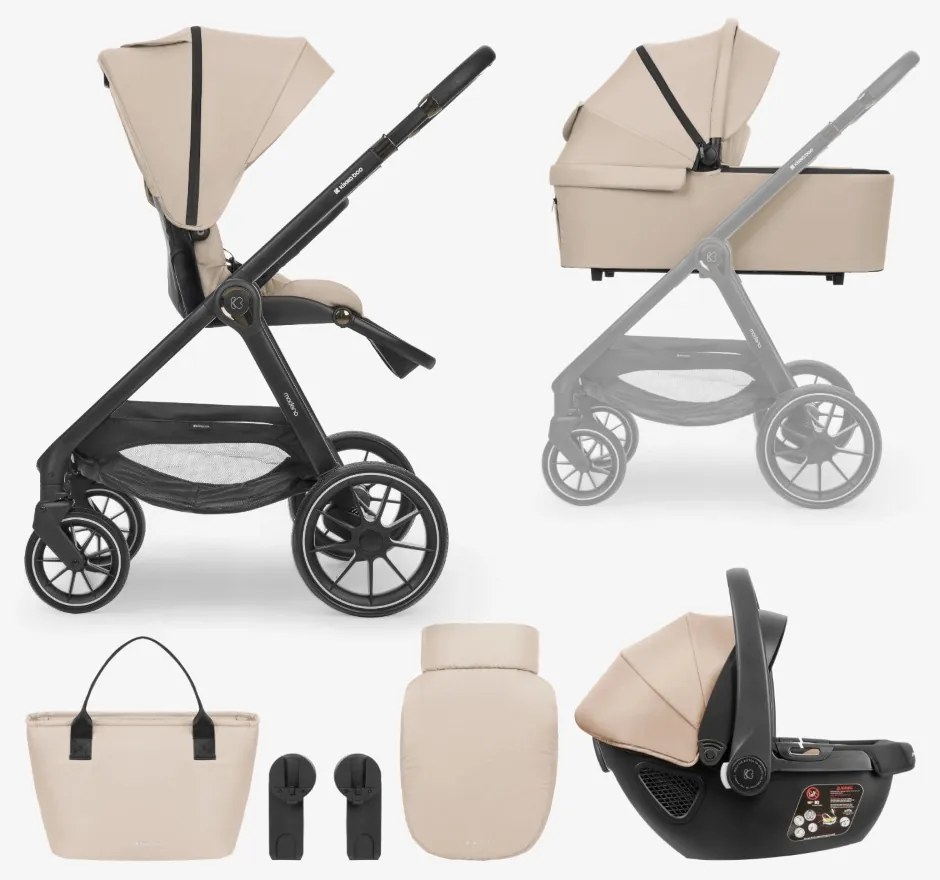 KIKKA BOO ΠΟΛΥΚΑΡΟΤΣΙ 3 ΣΕ 1 ΜΕ ΚΑΛΑΘΟΥΝΑ ΚΑΙ ΚΑΘΙΣΜΑ ΑΥΤΟΚΙΝΗΤΟΥ MODENA BEIGE 31001010225