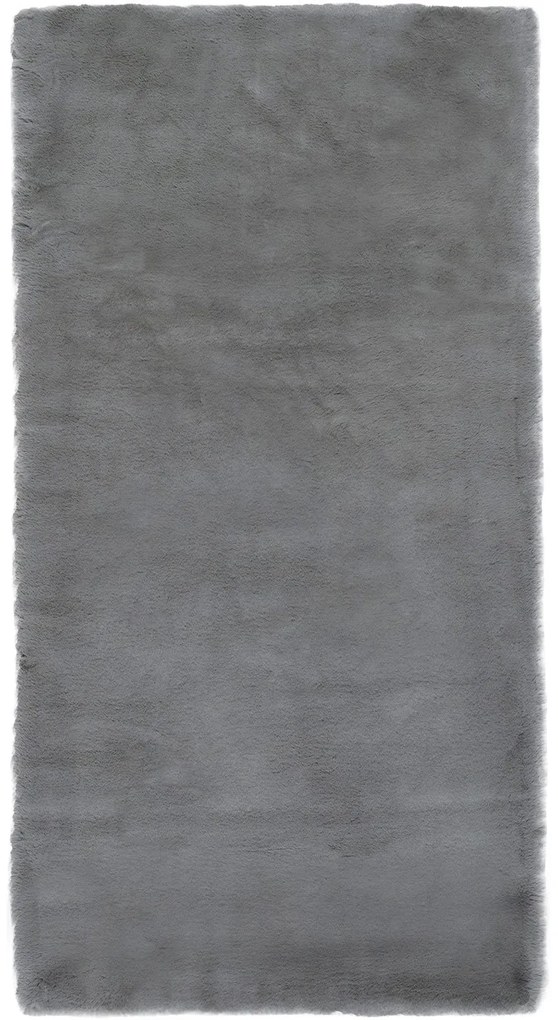 Χαλί Lapin Skin 04 Grey Βιοκαρπέτ 60X110cm