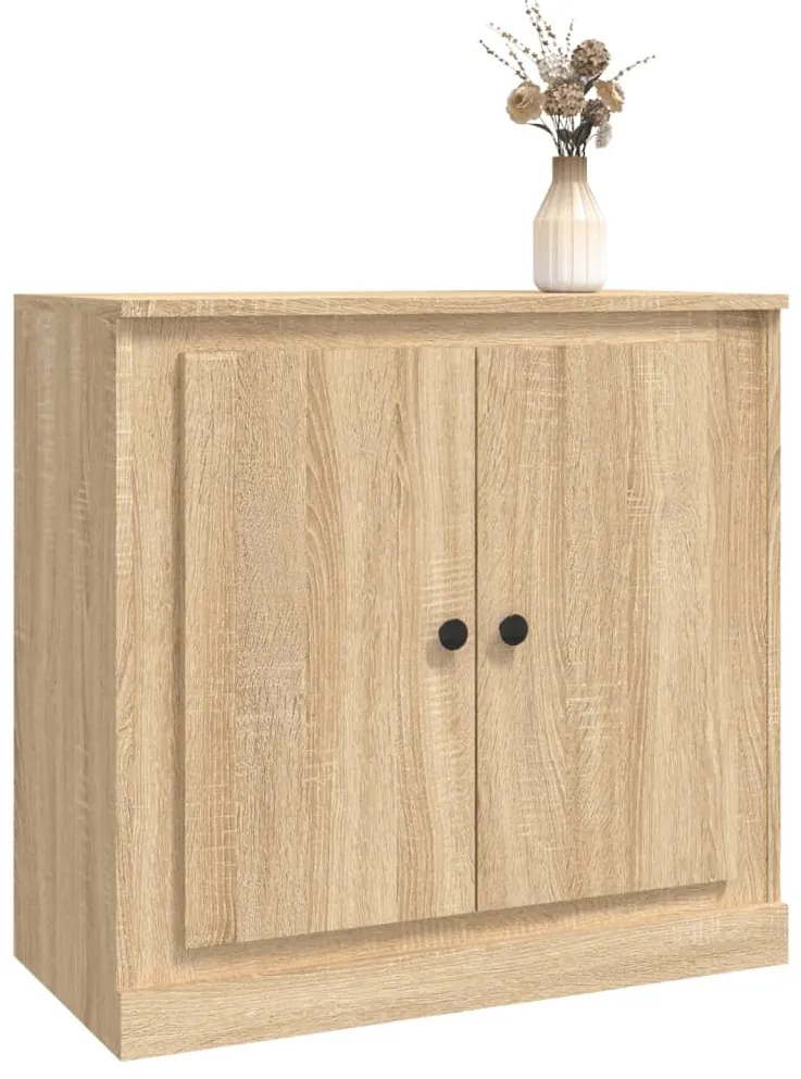 vidaXL Μπουφές Sonoma Δρυς 70x35,5x67,5 εκ. από Επεξεργασμένο Ξύλο