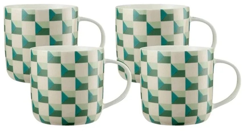 Κούπες Syracuse (Σετ 4Τμχ) DX1416 480ml Sage Maxwell&amp;Williams Porcelain