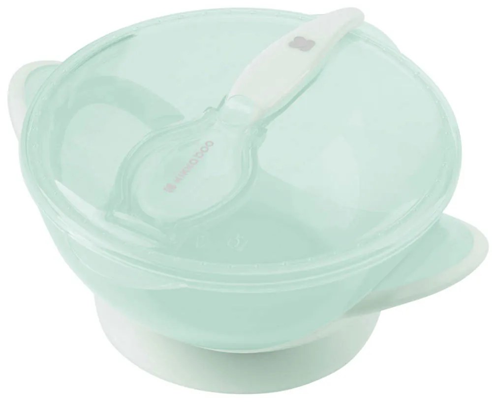 Φαγητοδοχείο &amp; Κουτάλι 400ml Kikka Boo Feedy Mint