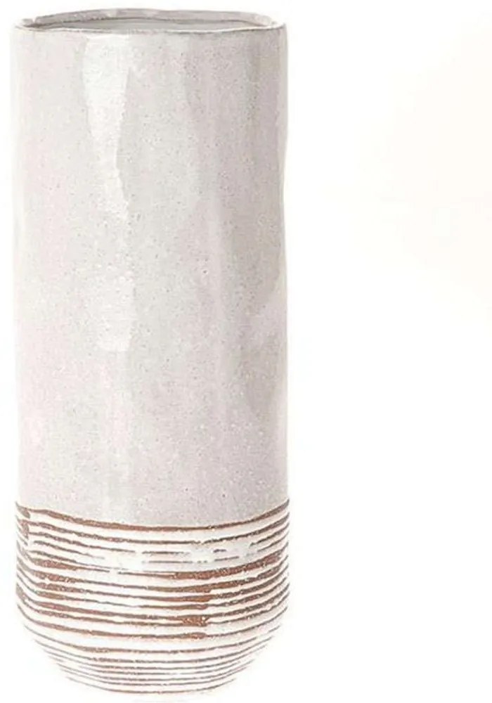 Βάζο 012.776400677 16,4x38,7cm Ecru Ceramic