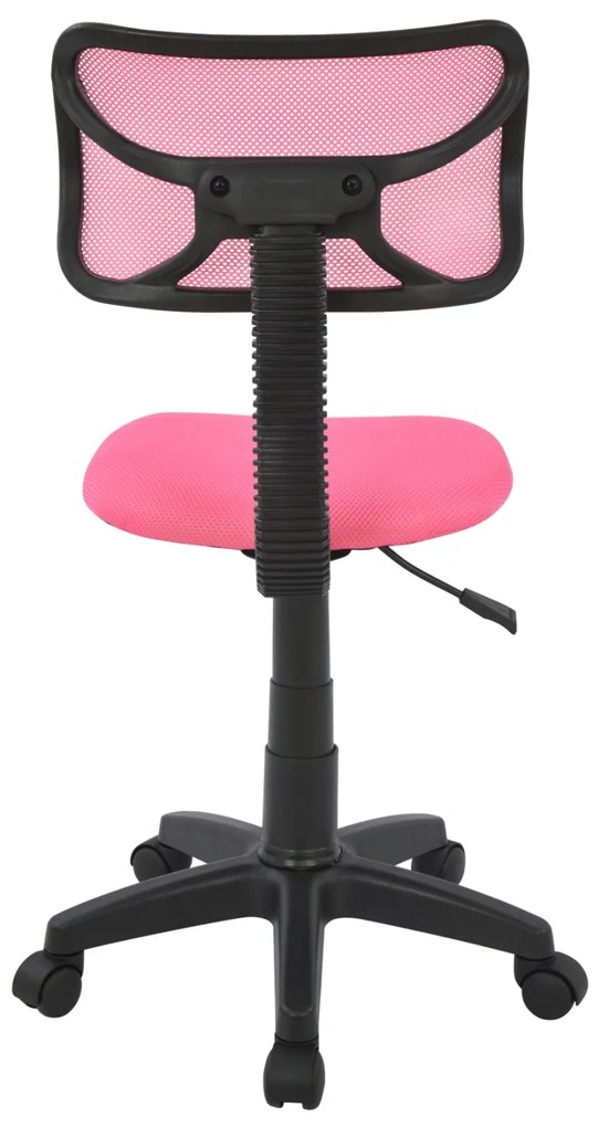 ΚΑΡΕΚΛΑ ΓΡΑΦΕΙΟΥ AKHILA HM1026.05 ΡΟΖ ΥΦΑΣΜΑ MESH 40,5x50,5x91,5 εκ.