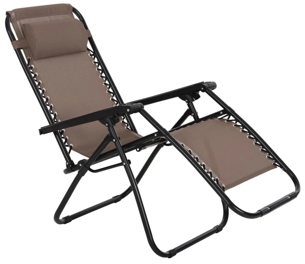 Καρέκλα - Πολυθρόνα RELAX COMPANION C5095.14 Μαύρο Μέταλλο με Σαμπανί Textiline 67x145x110Υεκ. 2αδα 67x145x110 εκ.