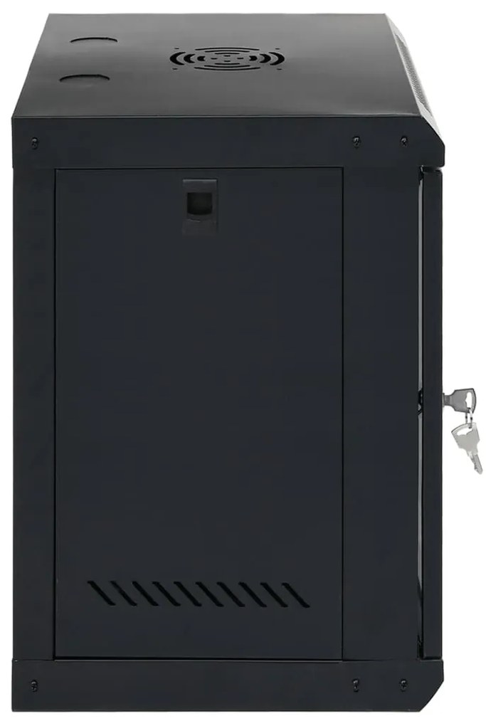 vidaXL Καμπίνα Δικτύου Επιτοίχια 12U 19&#039;&#039; IP20 53x40x60 εκ.