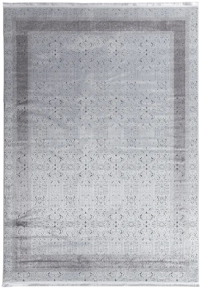 Χαλί Lotus Summer 2930 BLACK GREY Royal Carpet - 140 x 200 cm