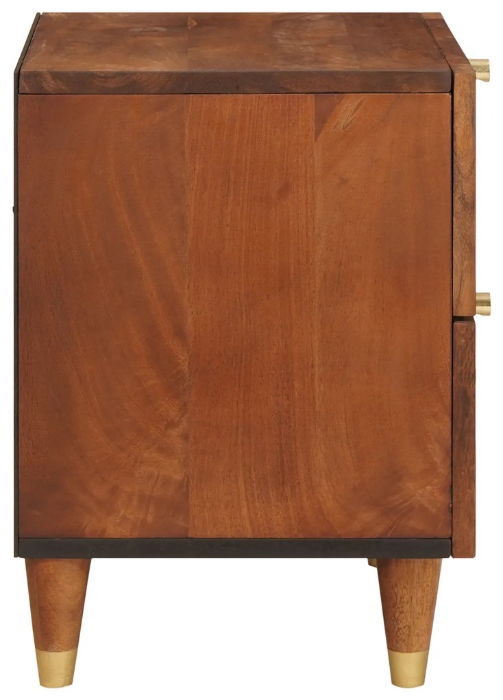 vidaXL Κομοδίνα με συρτάρι 40 x 33.5 x 46 εκ