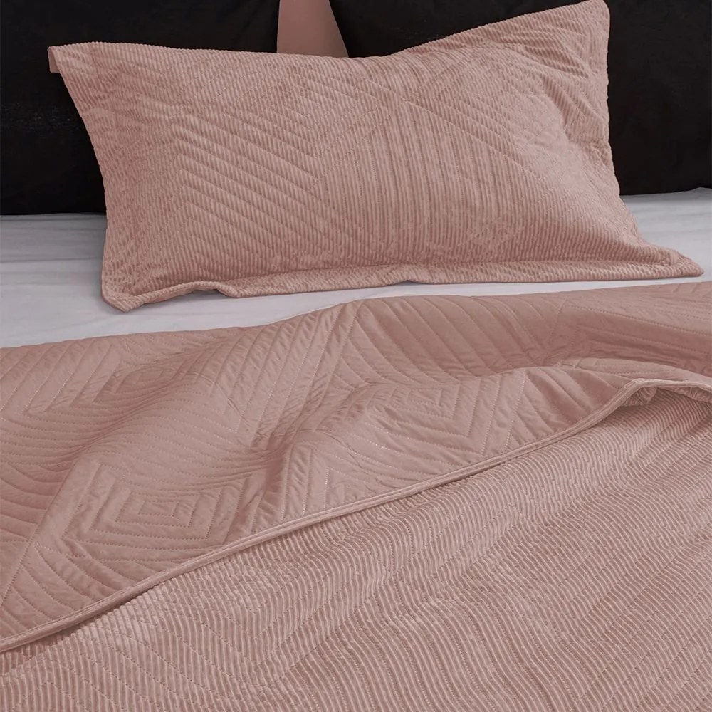 Κουβερλί Dizza Rose Palamaiki Υπέρδιπλo 220x240cm Πολυέστερ