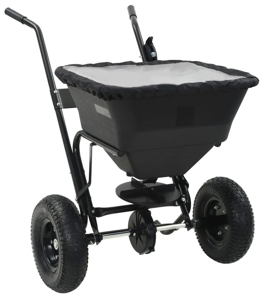vidaXL Διανομέας Αλατιού Ώθησης 45 L 106 x 73 x 76 εκ. από PVC/Ατσάλι