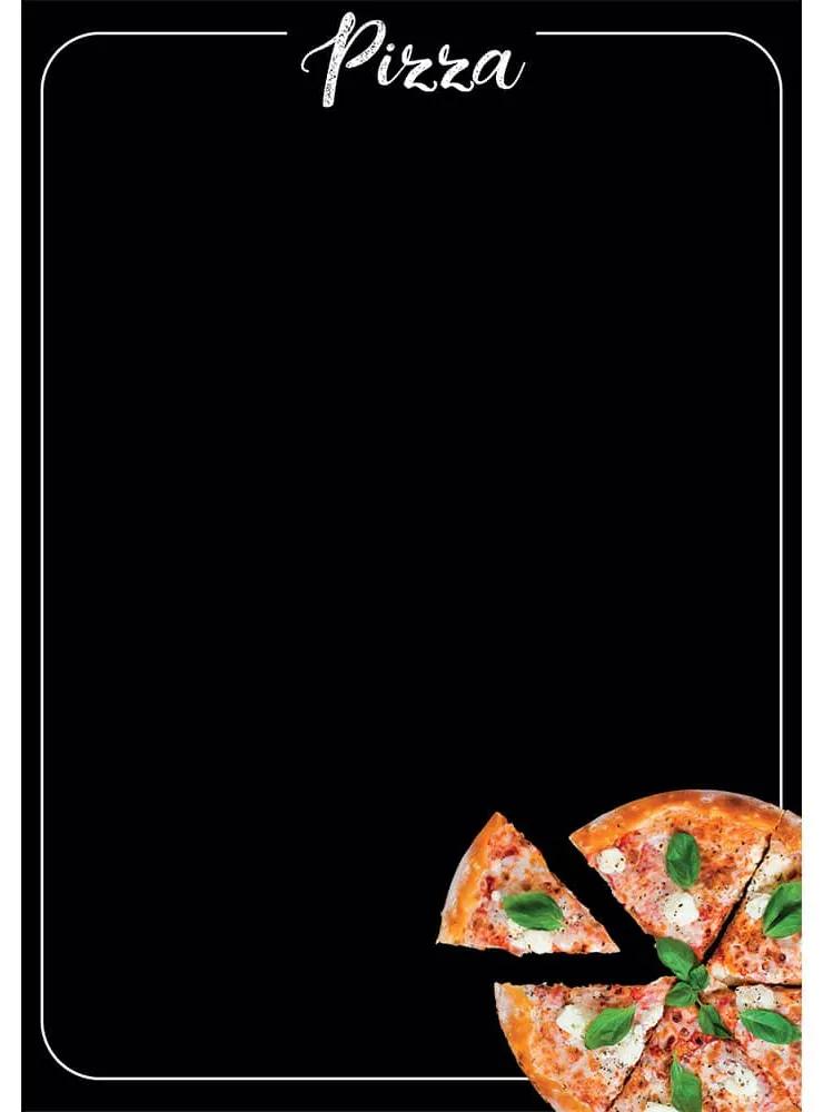 Pizza μαυροπίνακας αυτοκόλλητος L (72005) - 72005