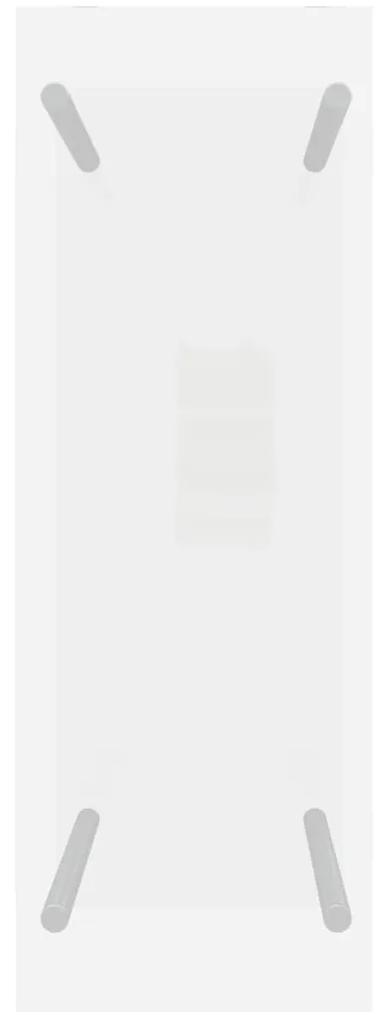 vidaXL Ράφι Καυσόξυλων Διαφανές 40 x 35 x 100 εκ. από Ψημένο Γυαλί