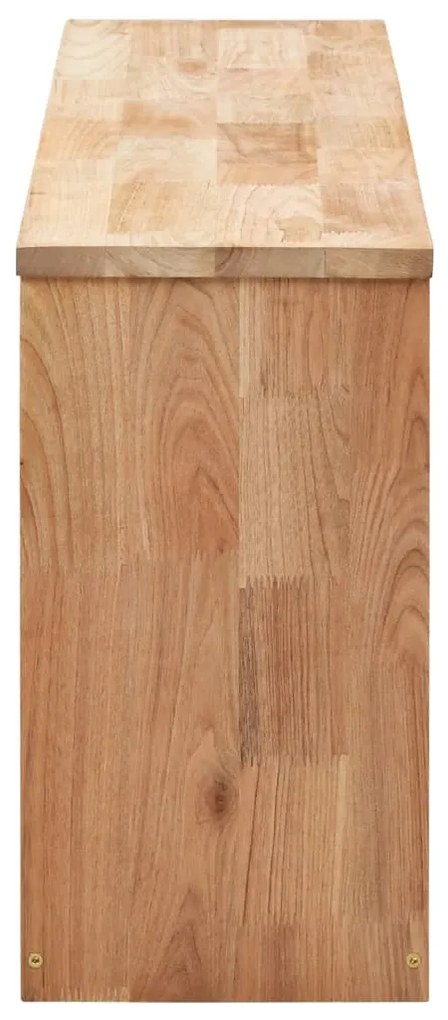 vidaXL Παπουτσοθήκη / Πάγκος 94 x 20 x 38 εκ. από Μασίφ Ξύλο Καρυδιάς