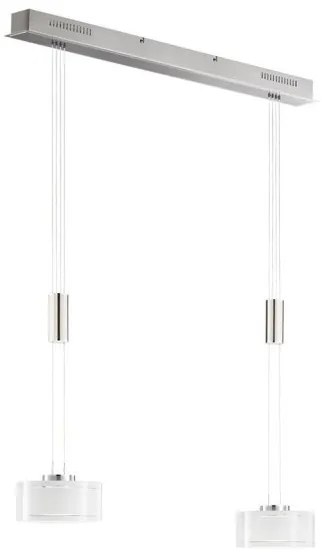 Κρεμαστό Φωτιστικό Οροφής LED 9W Lavin 2700K 160x64 Fischer Honsel-60968-Λευκό 60968