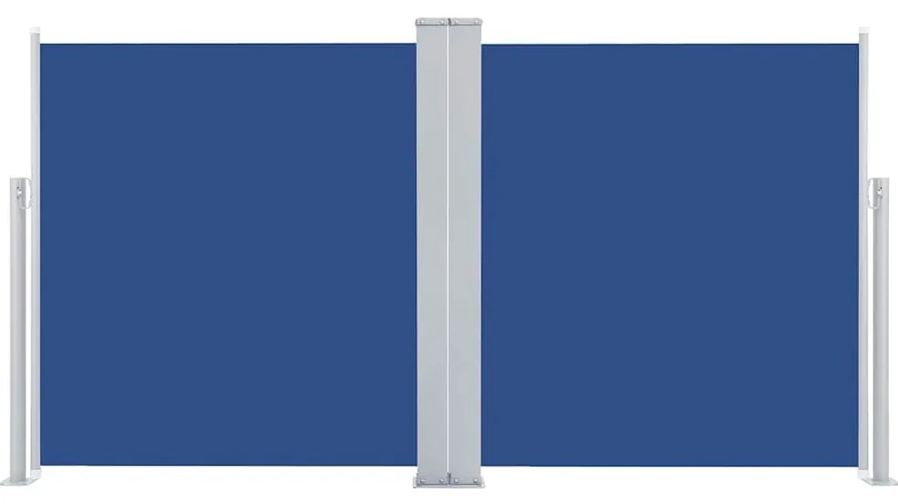 vidaXL Σκίαστρο Πλαϊνό Συρόμενο Μπλε 100 x 600 εκ.