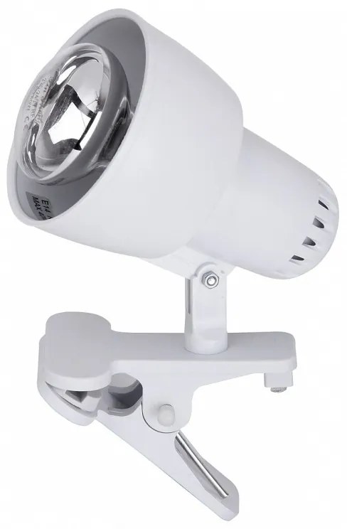 Rabalux Clip Φωτιστικό Γραφείου Μανταλάκι Π15xY10.5cm Λευκό 4356