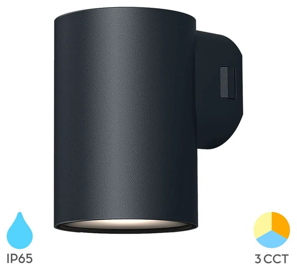Φωτιστικό Επίτοιχο Braytron BG38-02482 Γκρι (Grey) CCT3