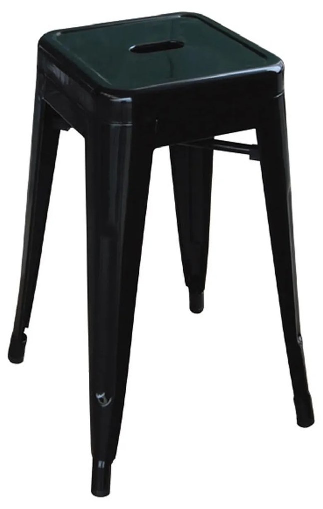 Σκαμπό Μπάρ Relix Black Ε5193,1 43X43Χ67 cm Μέταλλο