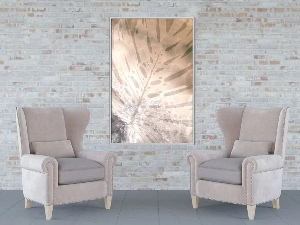 Αφίσα - Monstera of Dreams - 20x30 - Χρυσό - Χωρίς πασπαρτού