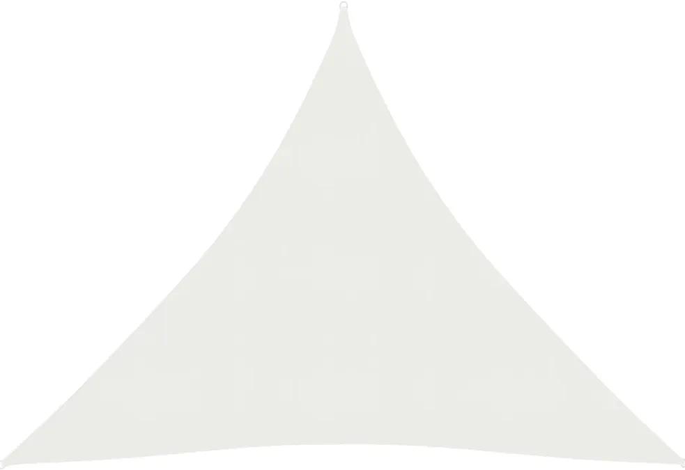Πανί Σκίασης Λευκό 4,5 x 4,5 x 4,5 μ. από HDPE 160 γρ./μ²