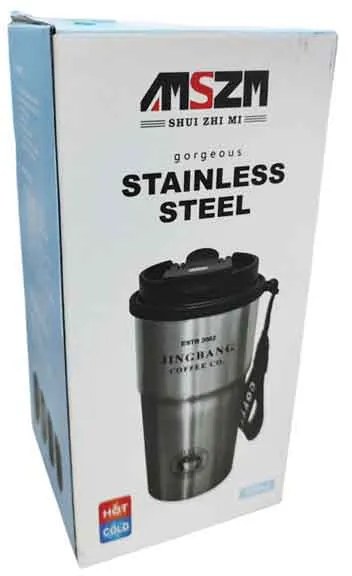 Ανοξείδωτο Ποτήρι Θερμός Jingbang Coffee Co. 500ml - Stainless Steel Bottle