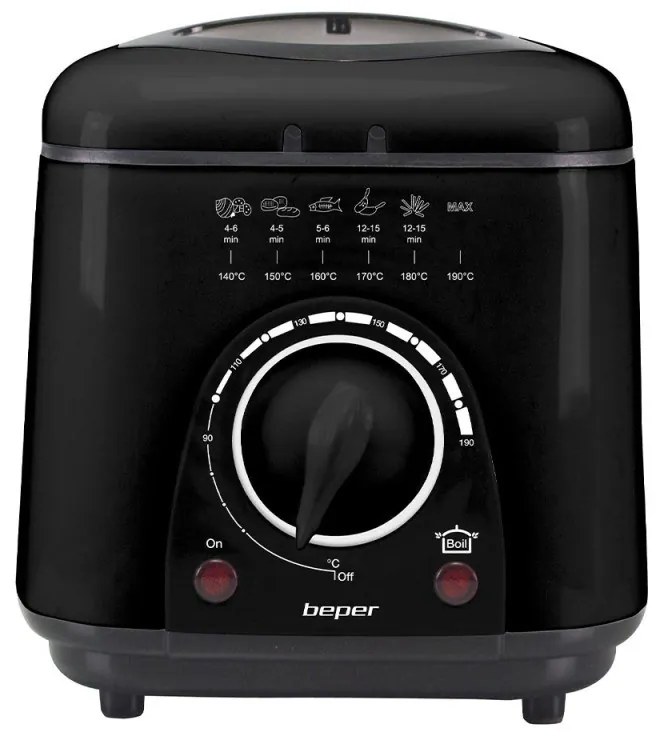 Beper Φριτέζα για βαθύ τηγάνισμα 1L 950W P101FRI100