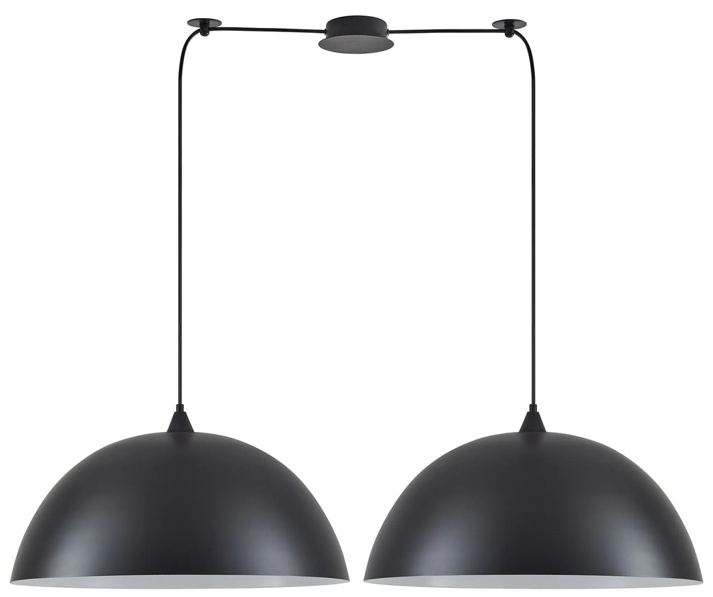 SE21-BL-B10-BL2-MS50 ADEPT PENDANT Black Metal Pendant+ HOMELIGHTING 77-8724