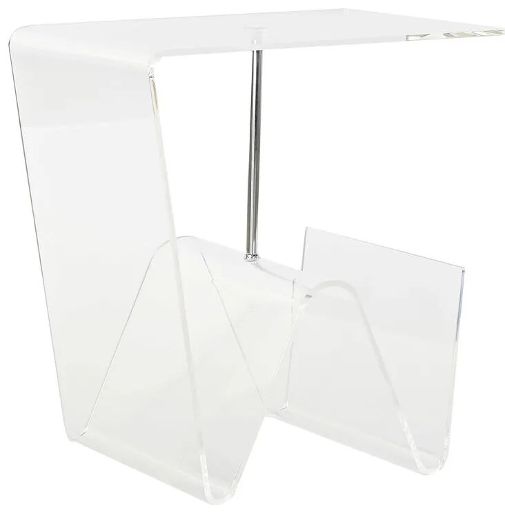 Βοηθητικό Τραπεζάκι DKD Home Decor Διαφανές 40 x 30 x 44 cm