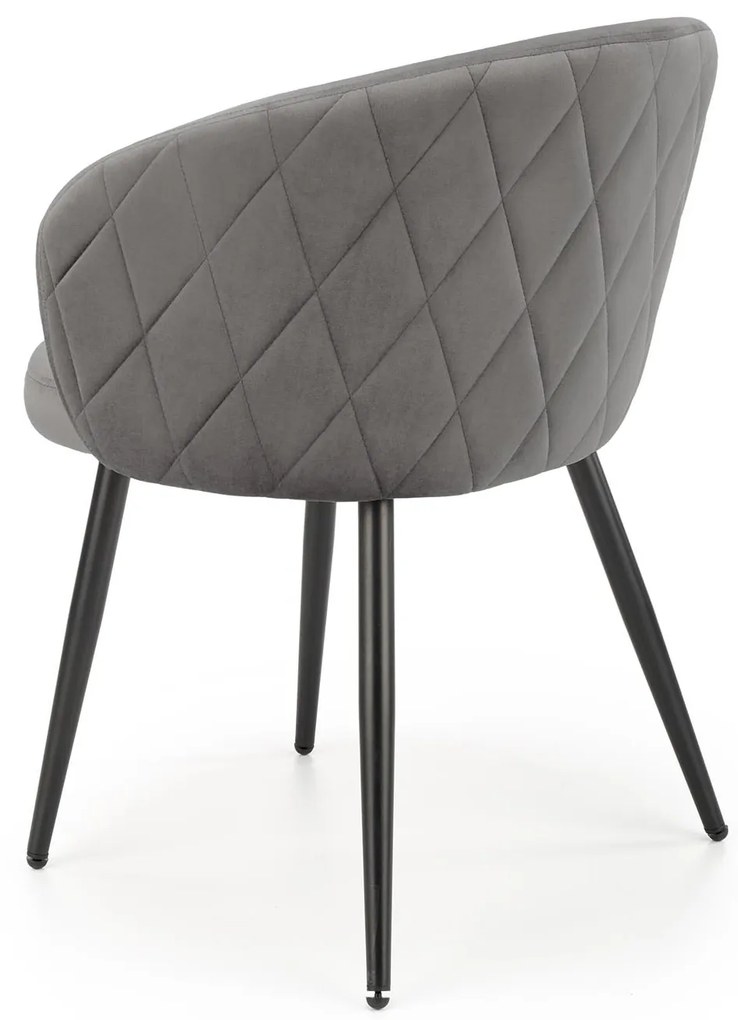 K430 chair color: grey DIOMMI V-CH-K/430-KR-POPIELATY