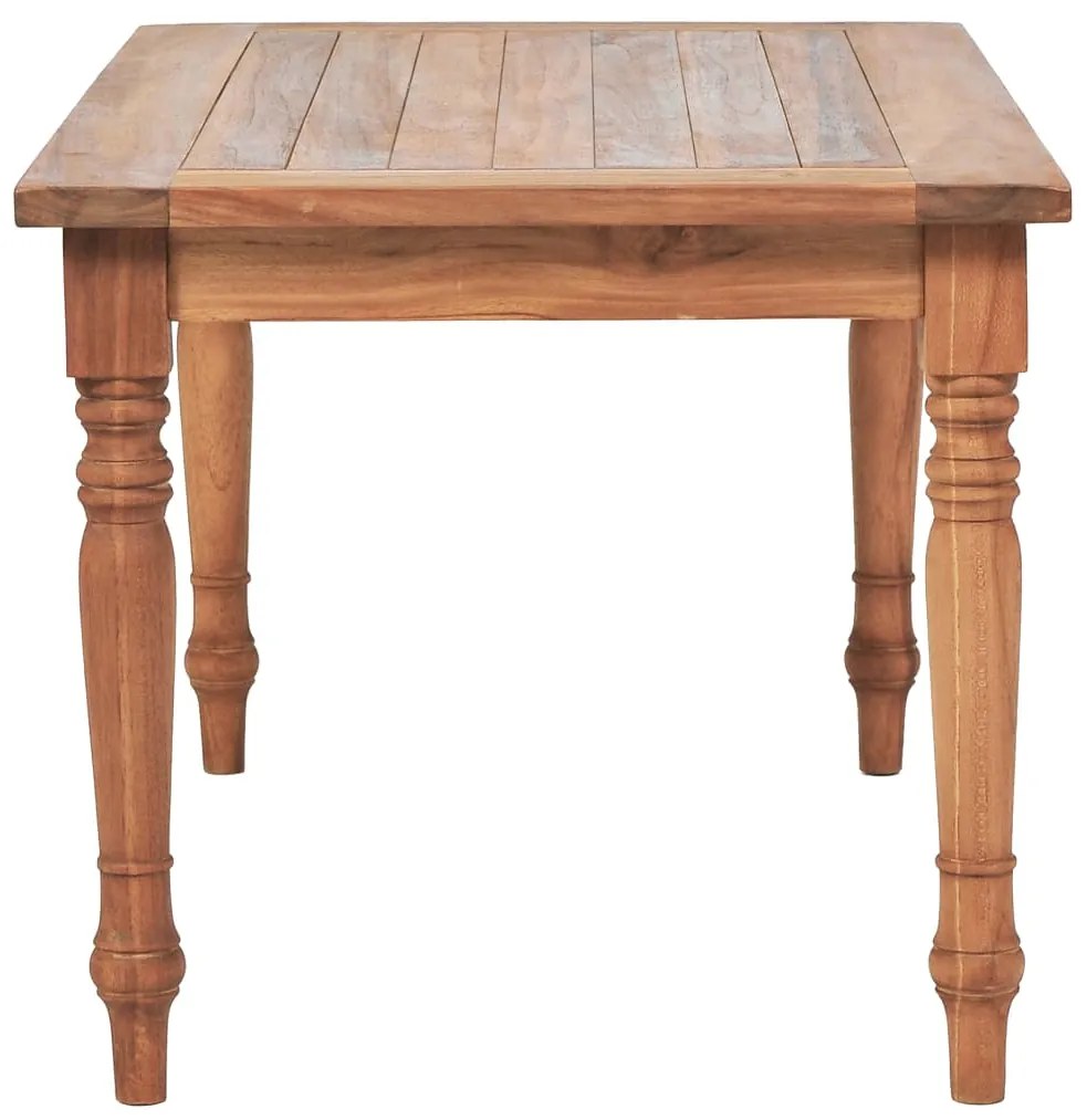 vidaXL Τραπέζι Batavia 90 x 50 x 45 εκ. από Ξύλο Teak