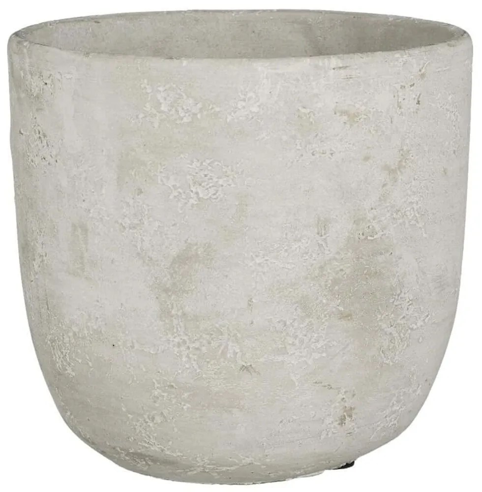 Κασπώ Jimmy 8780-8 19x19x18cm Light Grey Supergreens Τσιμέντο
