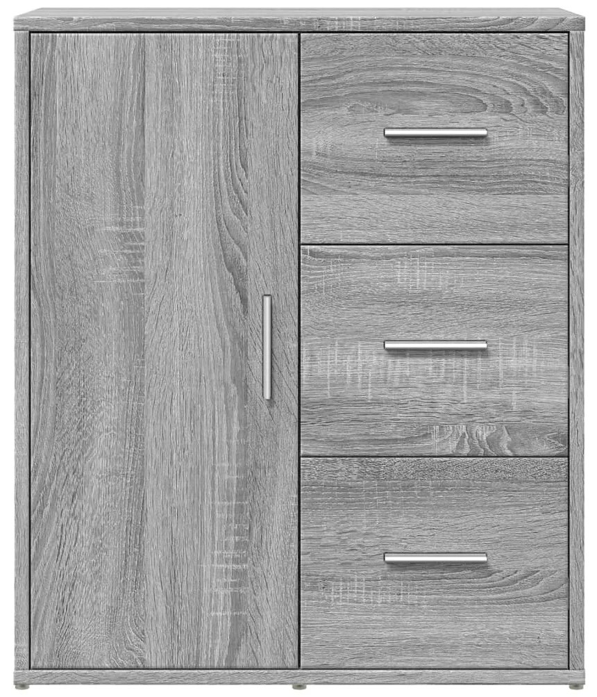 vidaXL Βοηθητικό Ντουλάπι Γκρι Sonoma 60x31x70 εκ. Επεξεργασμένο Ξύλο