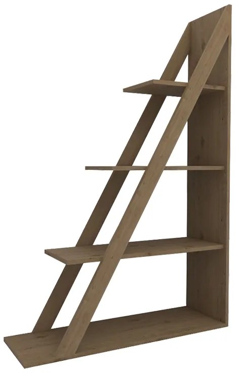 Intrahome Βιβλιοθήκη Quina Intrahome σε oak απόχρωση 100x30x150εκ | SKU: INTRAPA-231111503