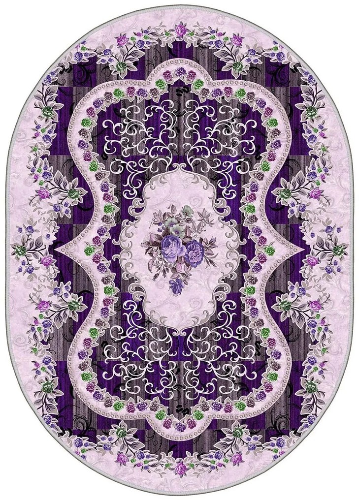 Χαλί Hmnt911 476HFT1797 Purple-Multi Conceptum Hypnose 60X100