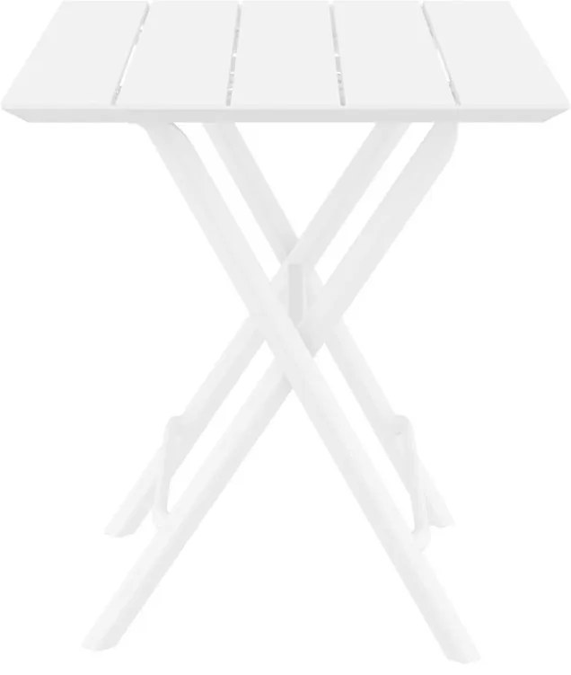 HELEN WHITE 60Χ60X74εκ. ΤΡΑΠΕΖΙ ΠΤΥΣ/ΝΟ ΠΟΛ/ΝΙΟΥ