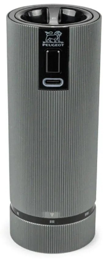 Μύλος Πιπεριού Ηλεκτρικός Line Electric 43148 15cm Grey-Black Peugeot Aluminium